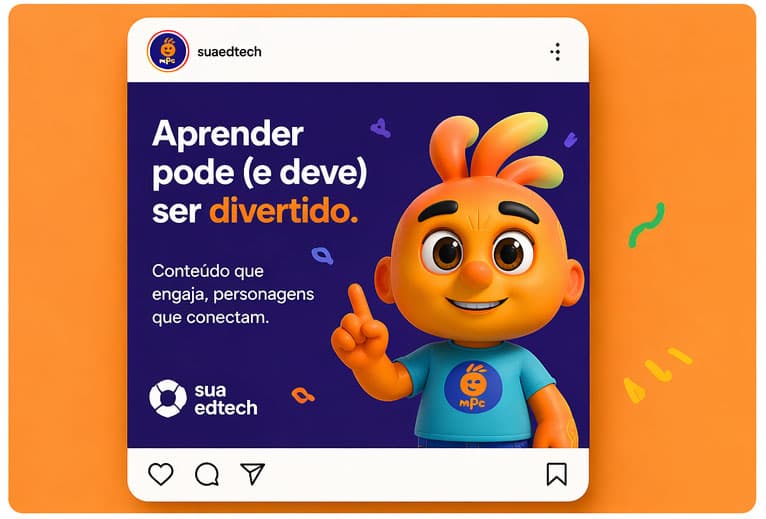 Instagram · Post de campanha